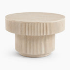 Alora Mango Wood Coffee Table | Cream