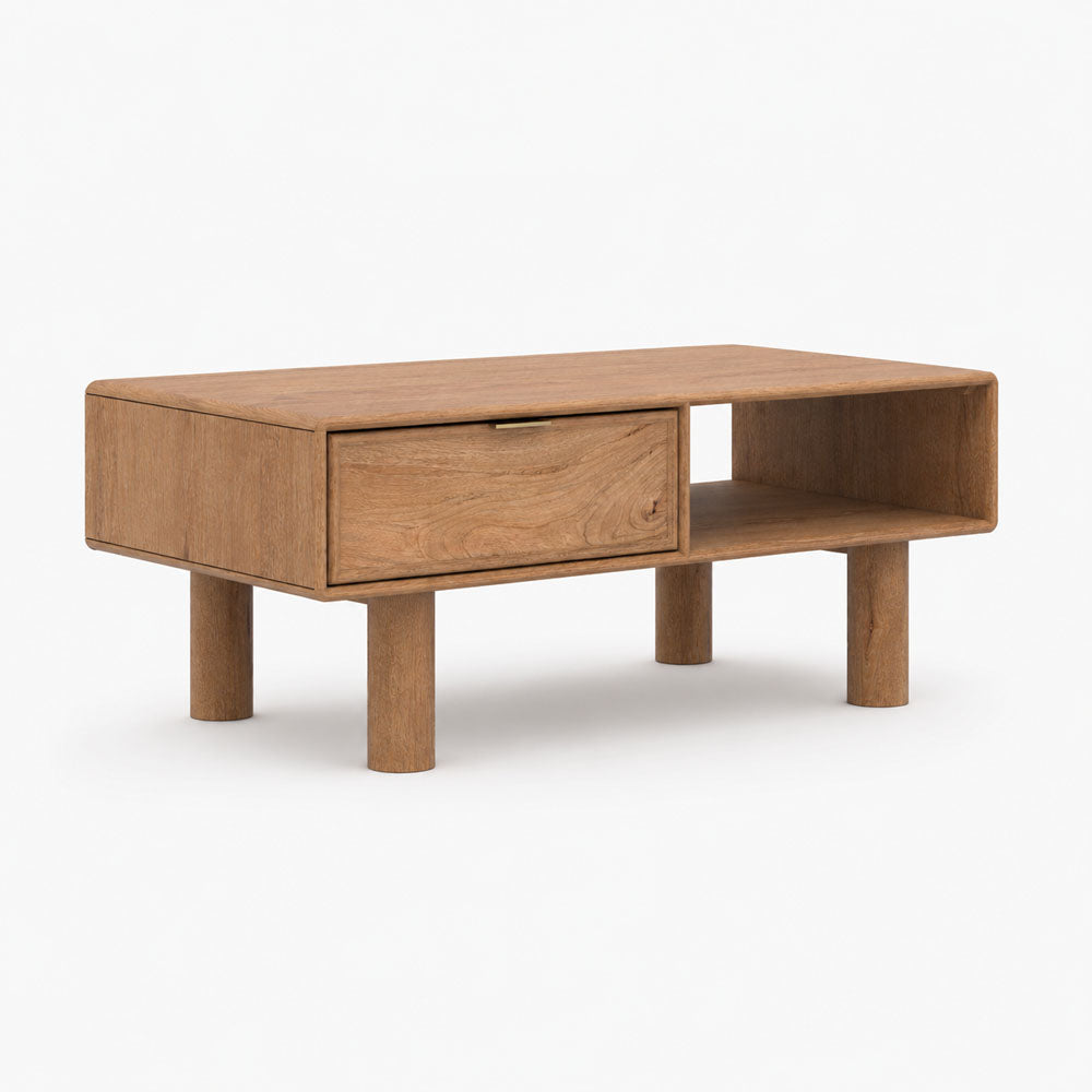 Aurelia Mango Wood Coffee Table | Honey