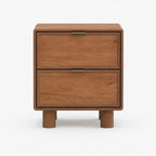 Aurelia Mango Wood Bedside Table | Honey