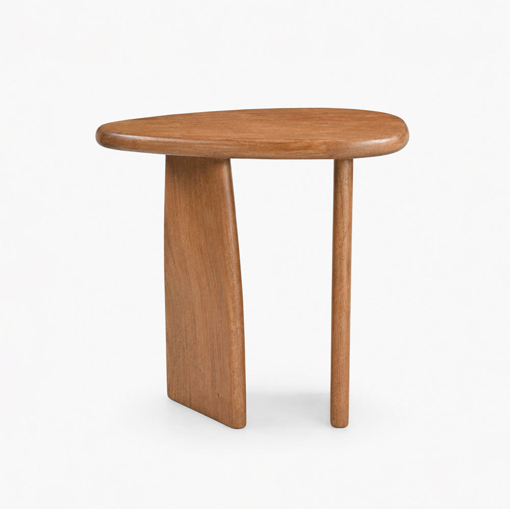 Cael Mango Wood Side Table | Honey
