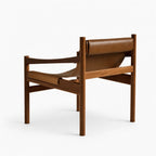Liam Acacia Wood Armchair | Brown