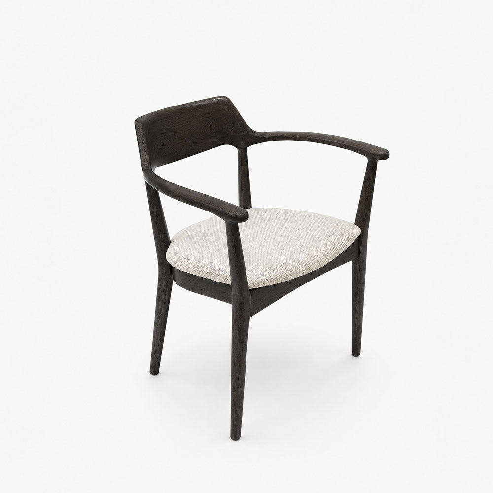 Grove Polyester Dining Chair | Walnut