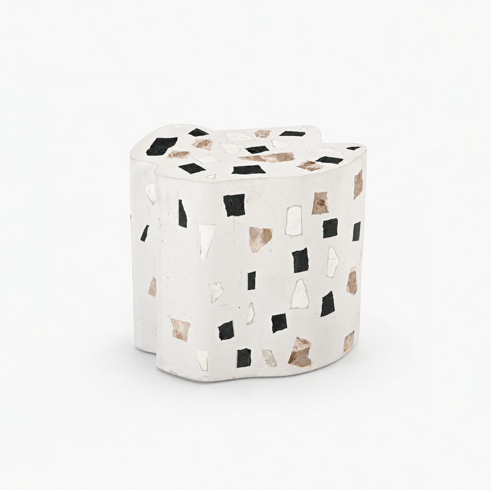 Ezra Marble Side Table | Set of 2 | Terrazzo