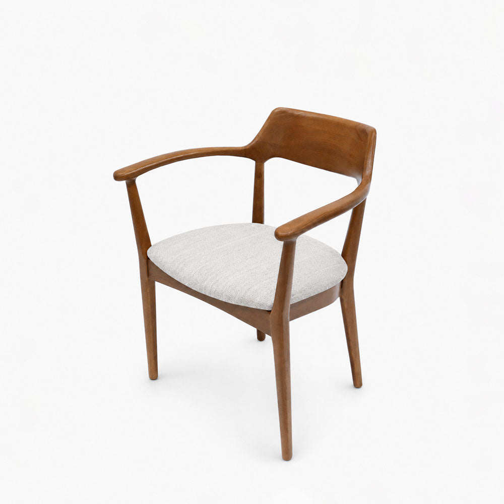 Grove Polyester Dining Chair | Gray