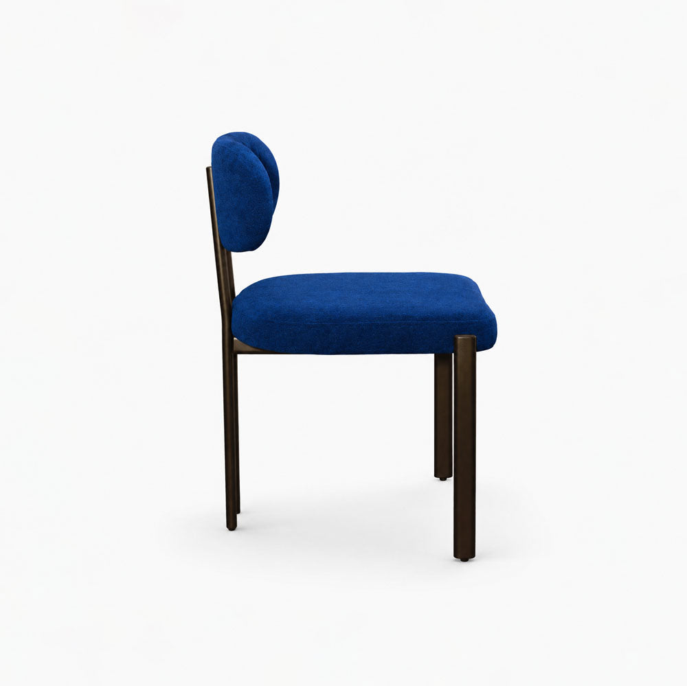 Fairmont Polyester Dining Chair | Blue