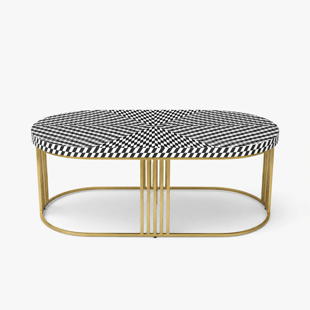 Mia Bone Inlay Coffee Table | Multi