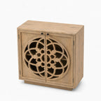 Serenity Mango Wood Cabinet | Natural