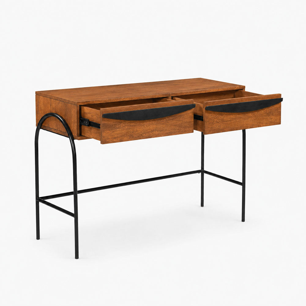 Dalton Mango Wood Console Table | Honey
