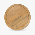 Kira Mango Wood Side Table | Natural