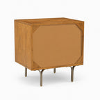 Belmont Mango Wood Bedside Table | Honey
