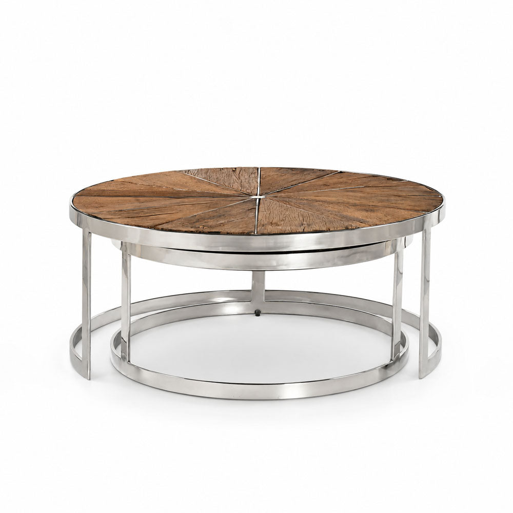 Theo Reclaimed Wood Coffee Table | Natural