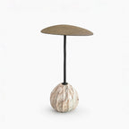 Zion Marble Side Table | Set | White