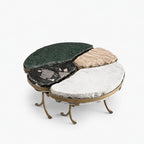 Caleb Marble Coffee Table | Set of 4 | Multi