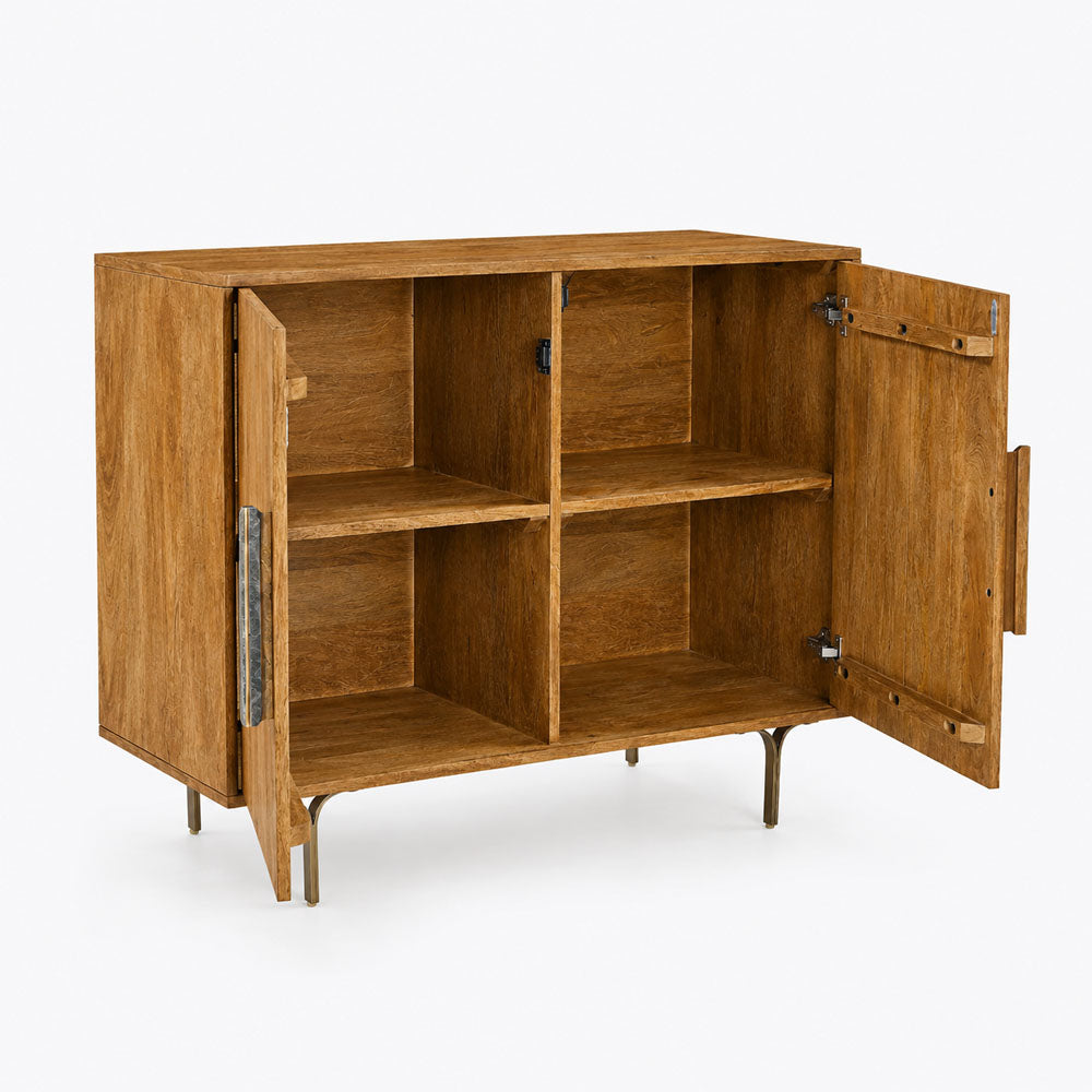 Belmont Mango Wood Cabinet | Honey