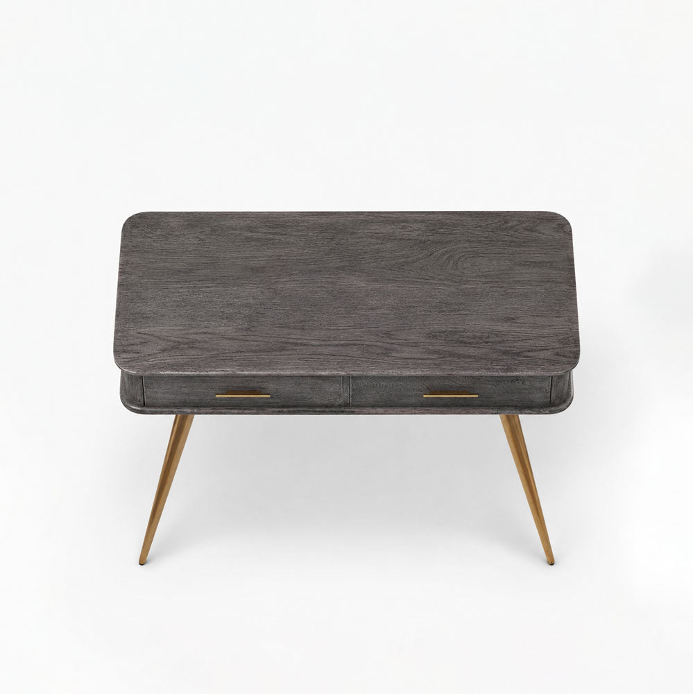 Casey Mango Wood Console Table | Grey