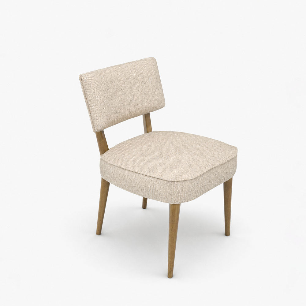 Hayes Polyester Dining Chair | Beige