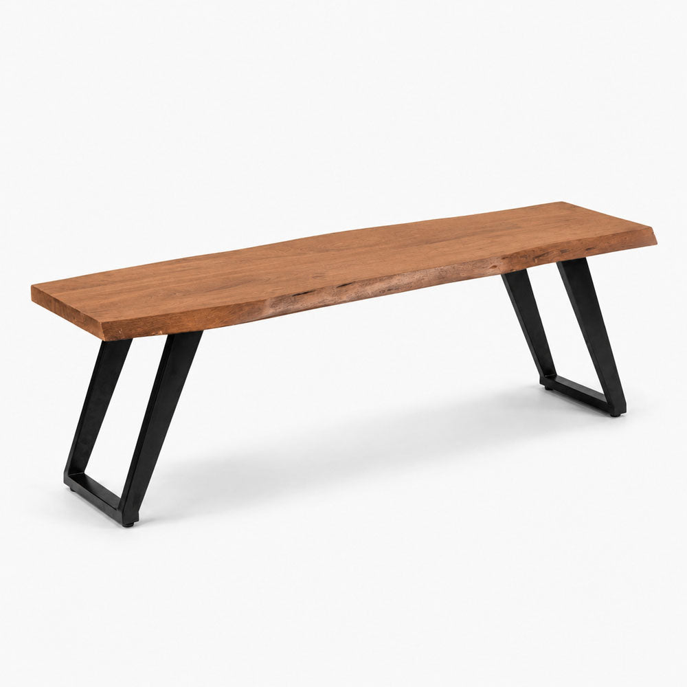 Richmond Acacia Wood Bench | Honey