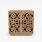 Nyla Mango Wood Cabinet | Natural