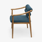 Linden Acacia Wood Dining Chair | Light Blue