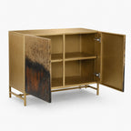 Stella Iron Cabinet | Rust