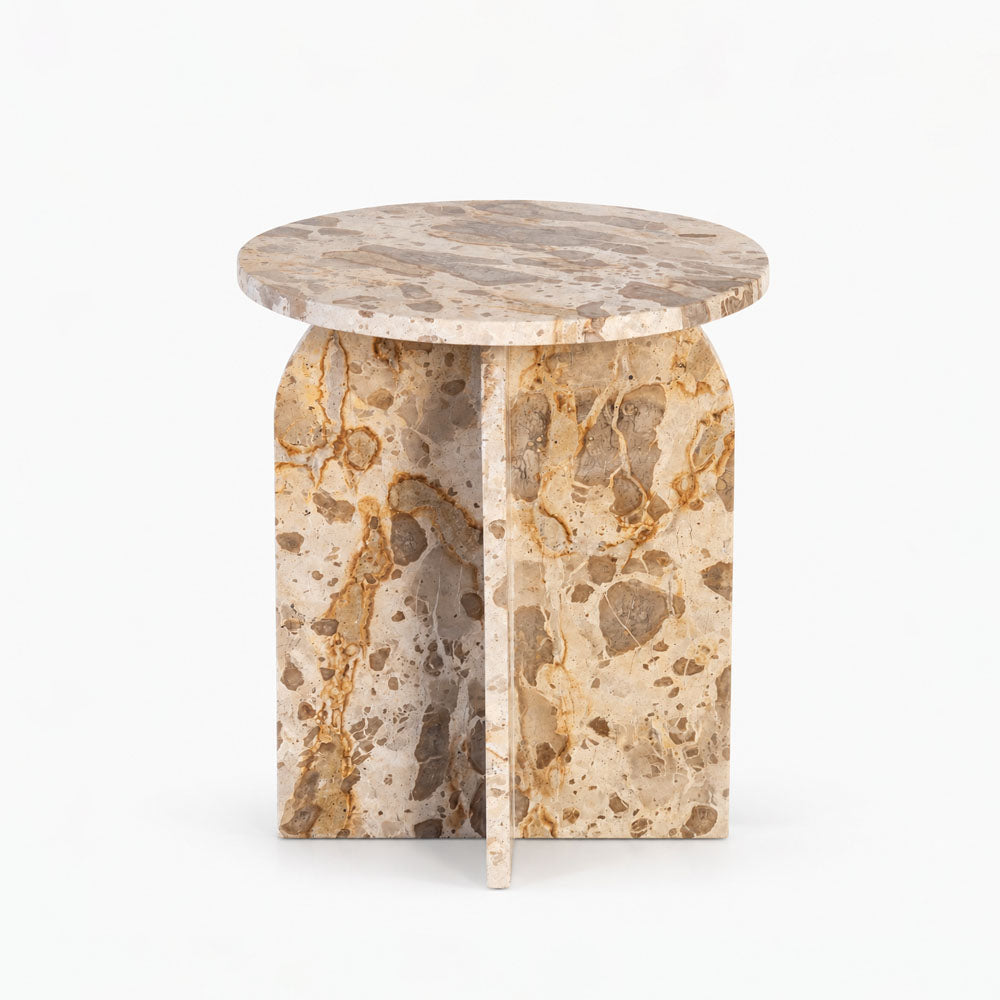 Clark Marble Side Table | Panther