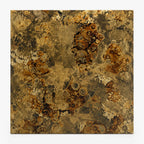 Luna Iron Side Table | Gold
