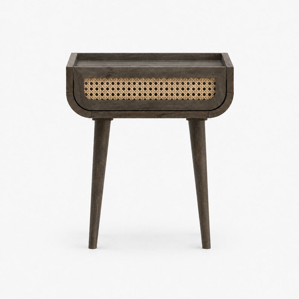 Jace Mango Wood Bedside Table | Walnut | Light Wood