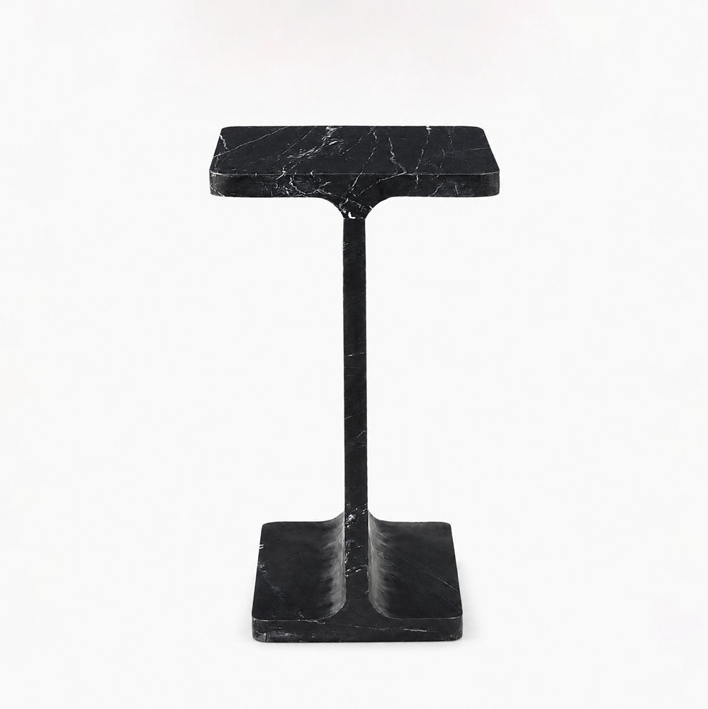 Julian Marble Side Table | Marine Black