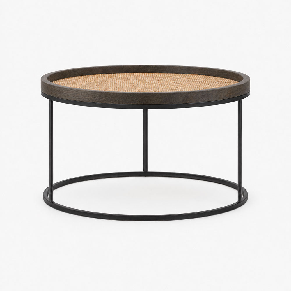 Paxton Mango Wood Coffee Table | Walnut
