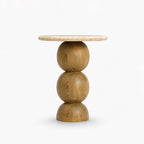 David Acacia Wood Side Table | Natural
