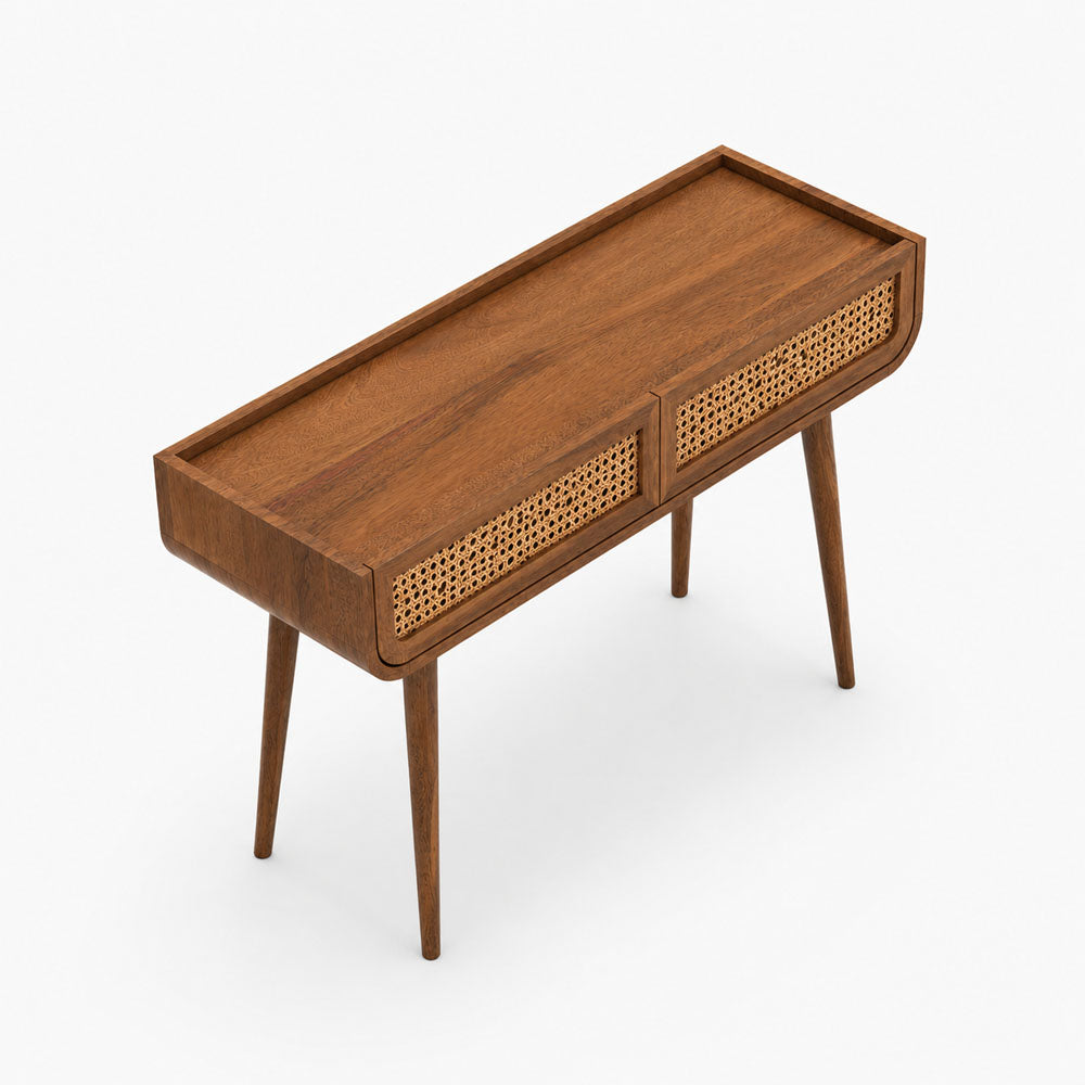 Jace Mango Wood Console Table | Brown