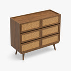Jace Mango Wood Drawer Chest | Brown