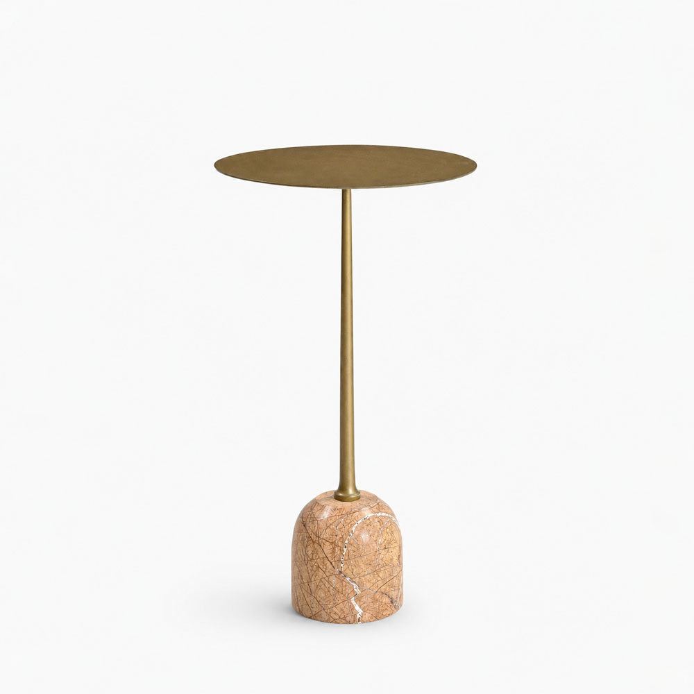 Cleo Marble Side Table | Set of 3 | Gold