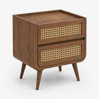 Jace Mango Wood Bedside Table | Brown