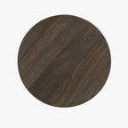 Julia Mango Wood Side Table | Walnut