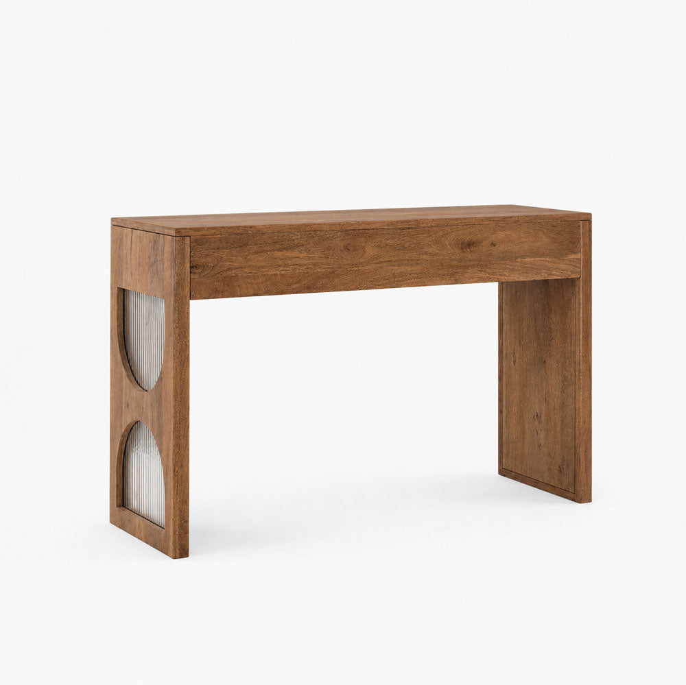 Freya Mango Wood Console Table | Honey