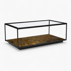 Luna Iron Coffee Table | Gold