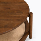 Enola Mango Wood Coffee Table | Brown