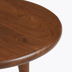 Bradley Mango Wood Side Table | Brown