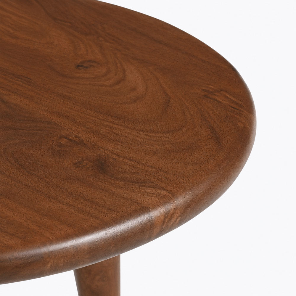 Bradley Mango Wood Side Table | Brown