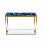 Roman Agate Console Table | Blue