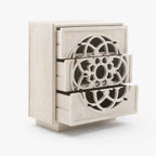 Serenity Mango Wood Drawer Chest | White