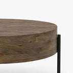 Ian Mango Wood Coffee Table | Walnut