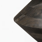Sunna Acacia Wood Side Table | Walnut