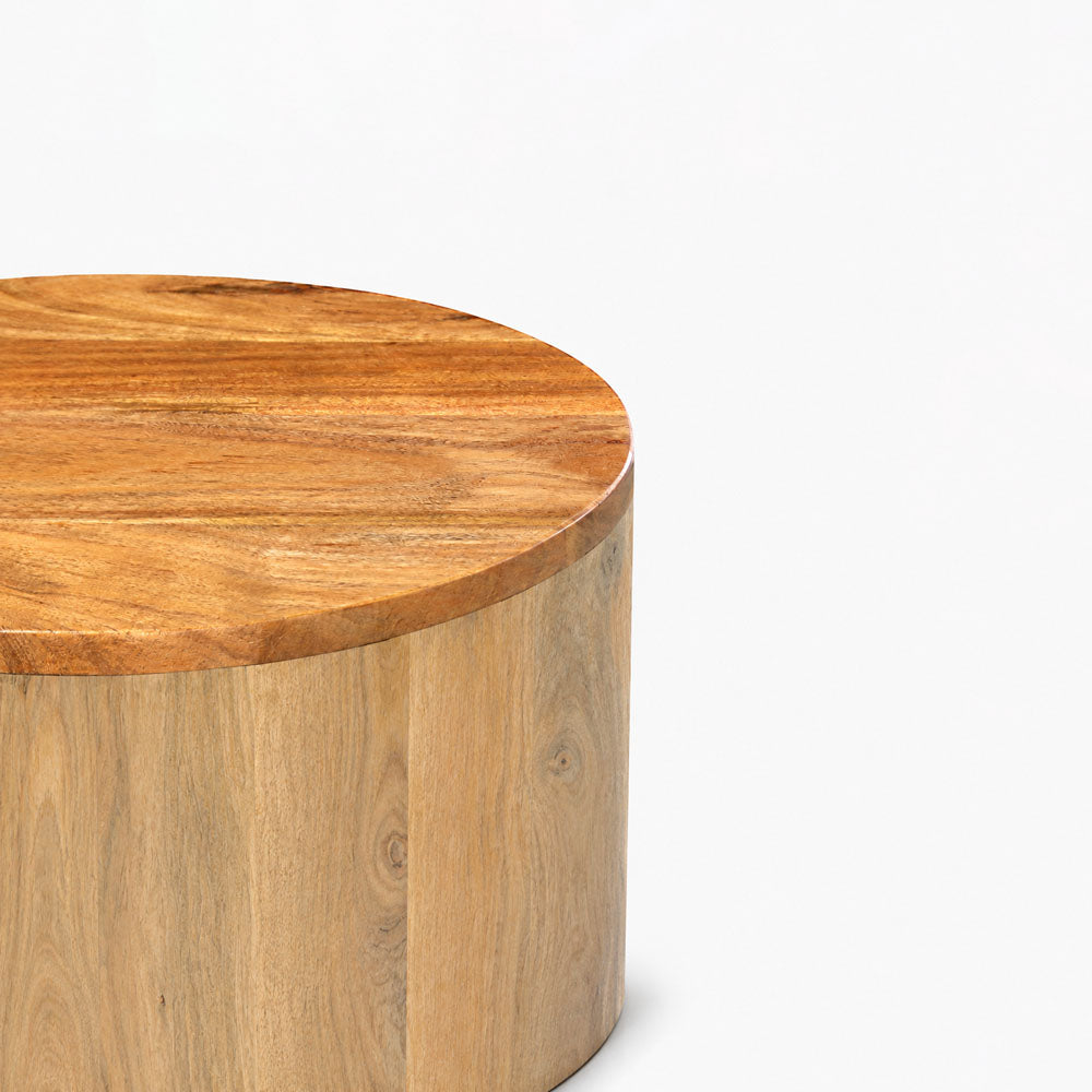 Tracey Acacia Wood Side Table | Honey