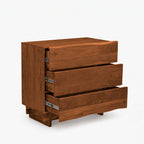 Cedar Acacia Wood Drawer Chest | Honey