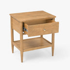 Diana Mango Wood Bedside Table | Natural