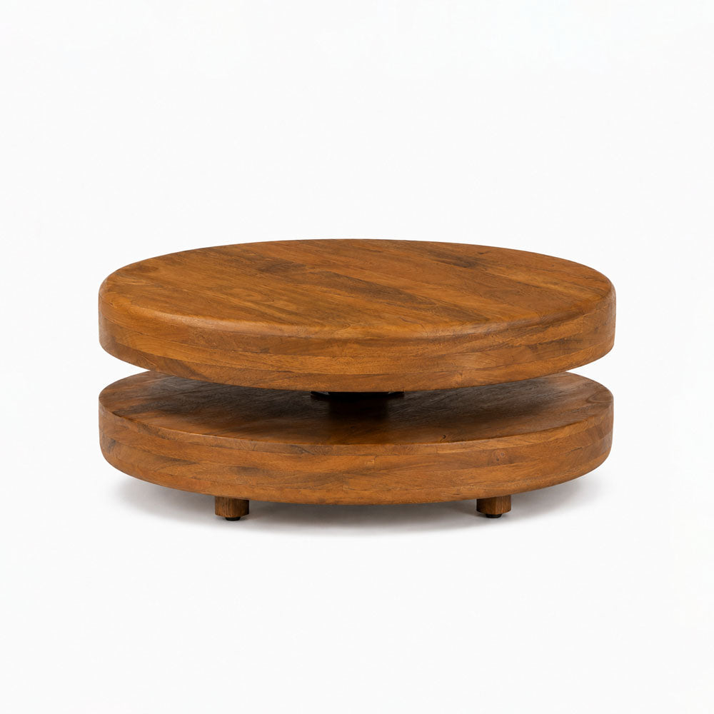 Wren Mango Wood Coffee Table | Honey