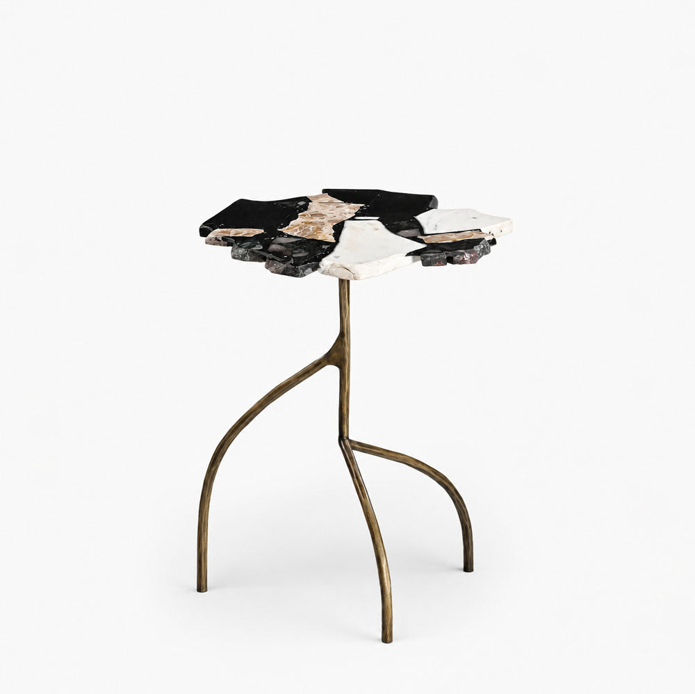Ranger Marble Side Table | Terrazzo