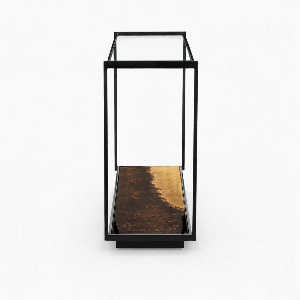 Stella Iron Console Table | Black
